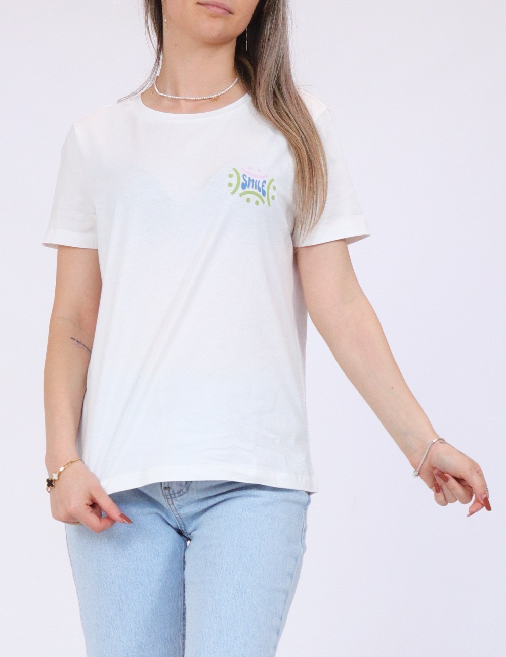Tricou Vero Moda, alb - 1 | YEO