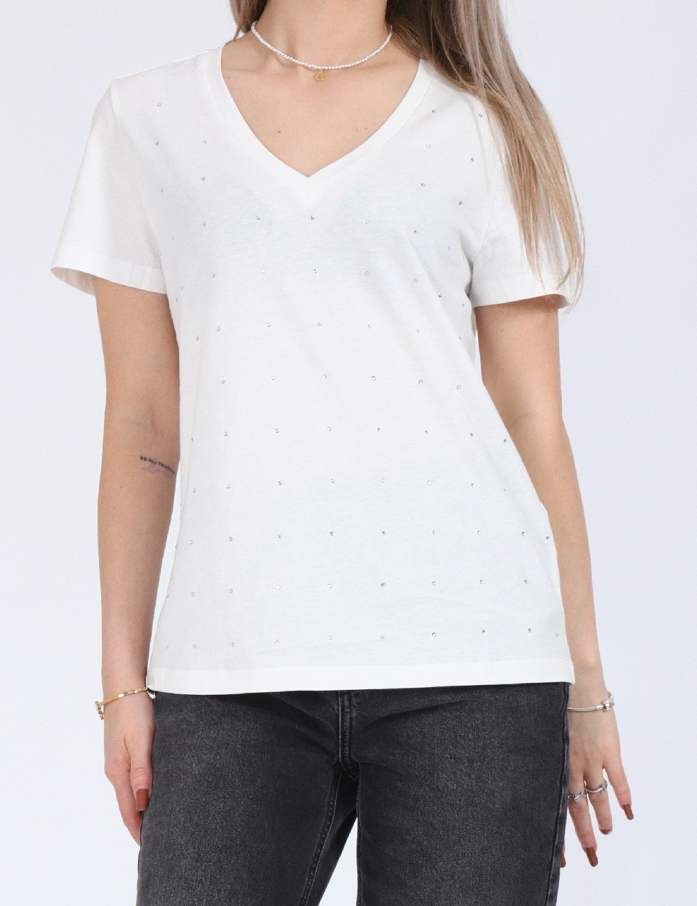 Tricou Vero Moda, alb - 1 | YEO