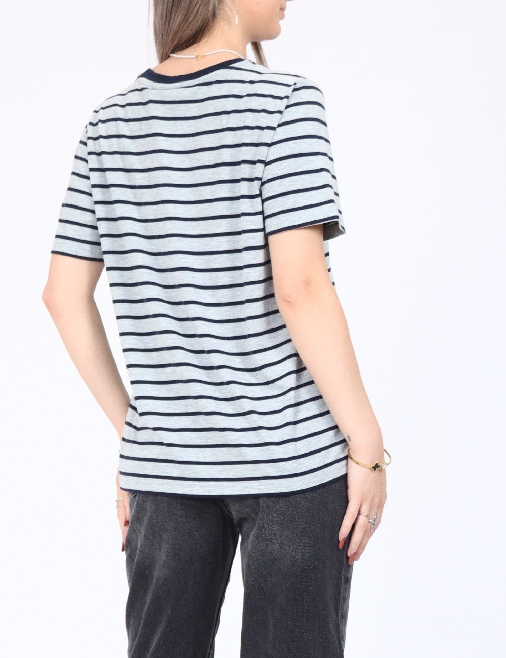 Tricou Vero Moda, gri/albastru - 1 | YEO