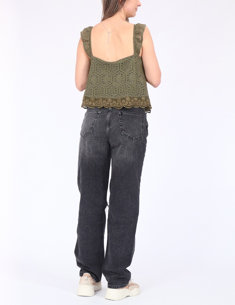 Top Vero Moda, verde - 1 | YEO