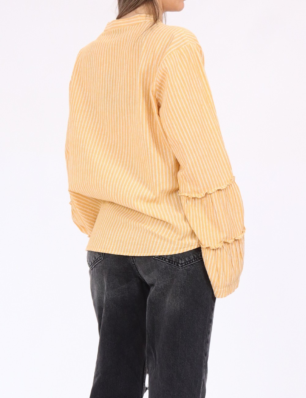 Camasa Vero Moda, galben - 1 | YEO