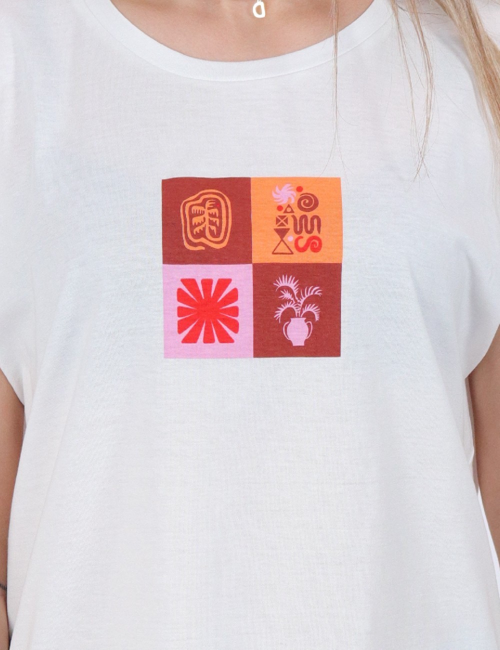 Tricou Vero Moda, alb - 1 | YEO