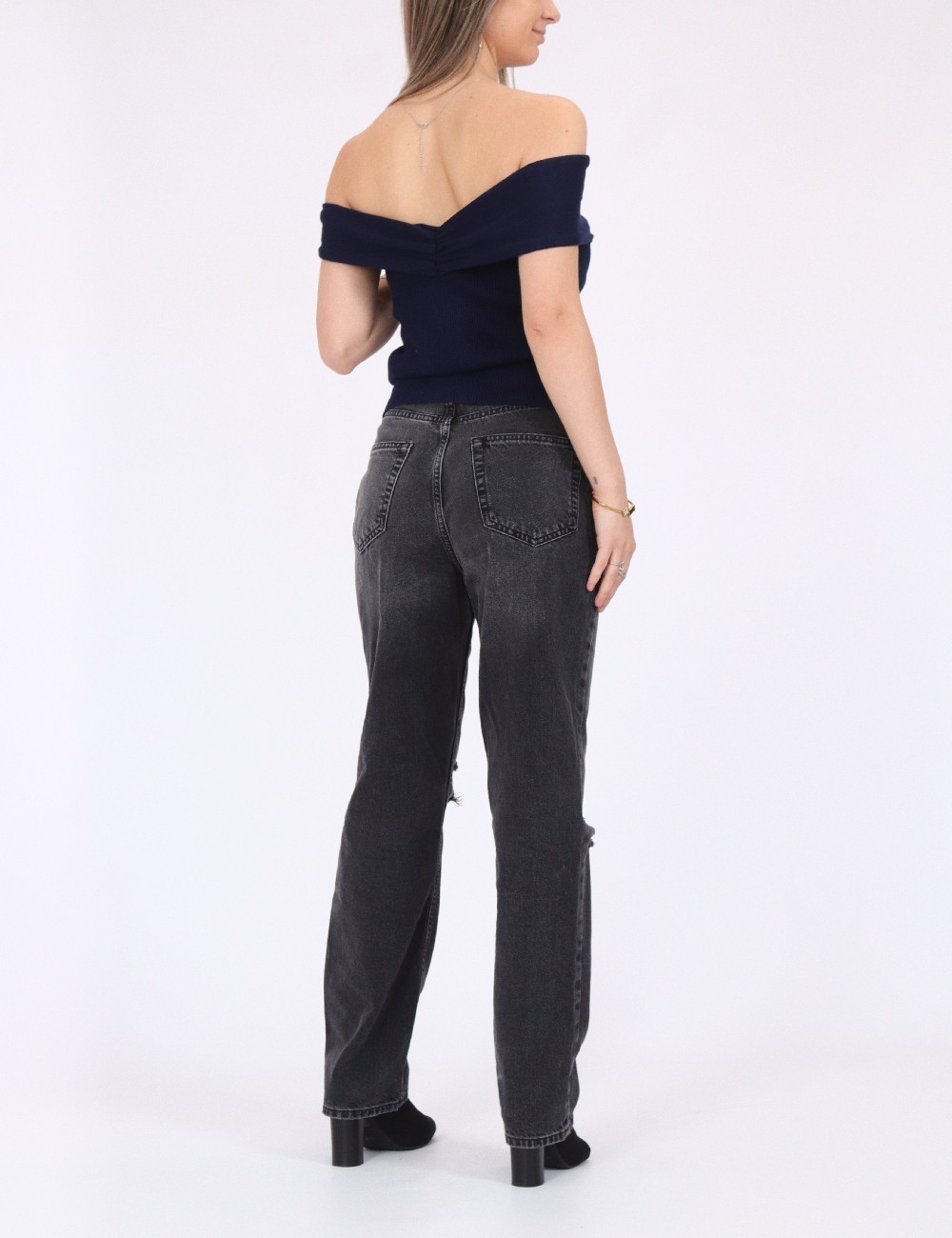 Top Vero Moda, bleumarin - 1 | YEO