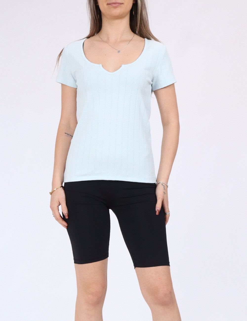 Tricou Vero Moda, bleu - 1 | YEO