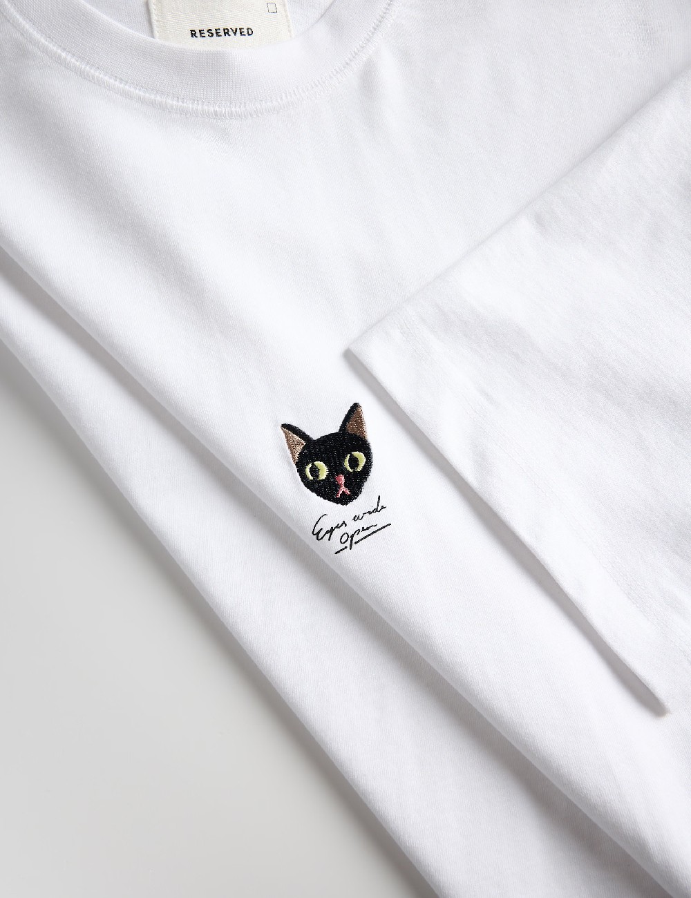 Tricou Reserved, alb - 1 | YEO