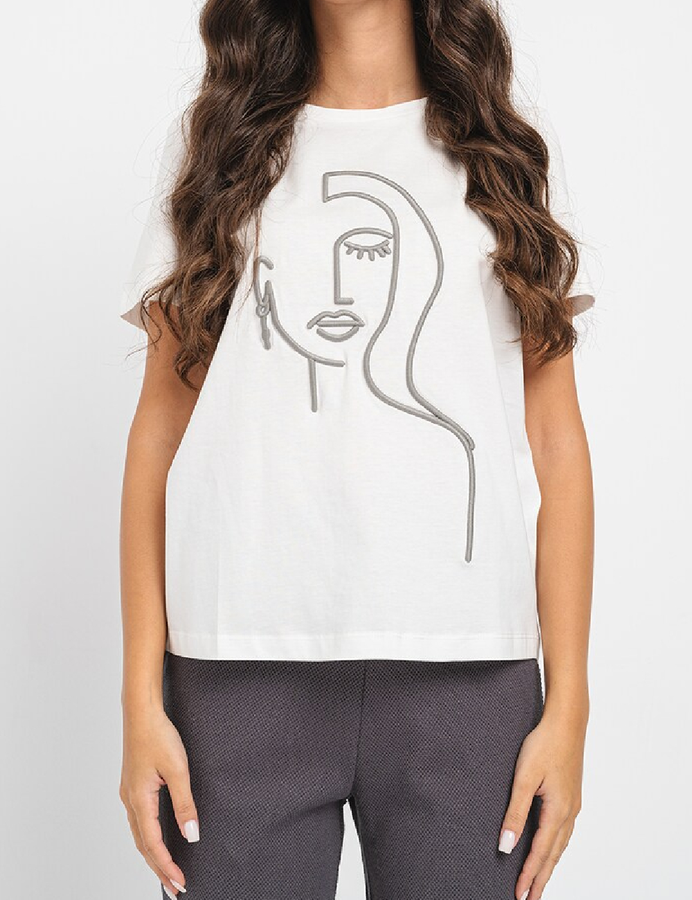 Tricou Vero Moda, alb