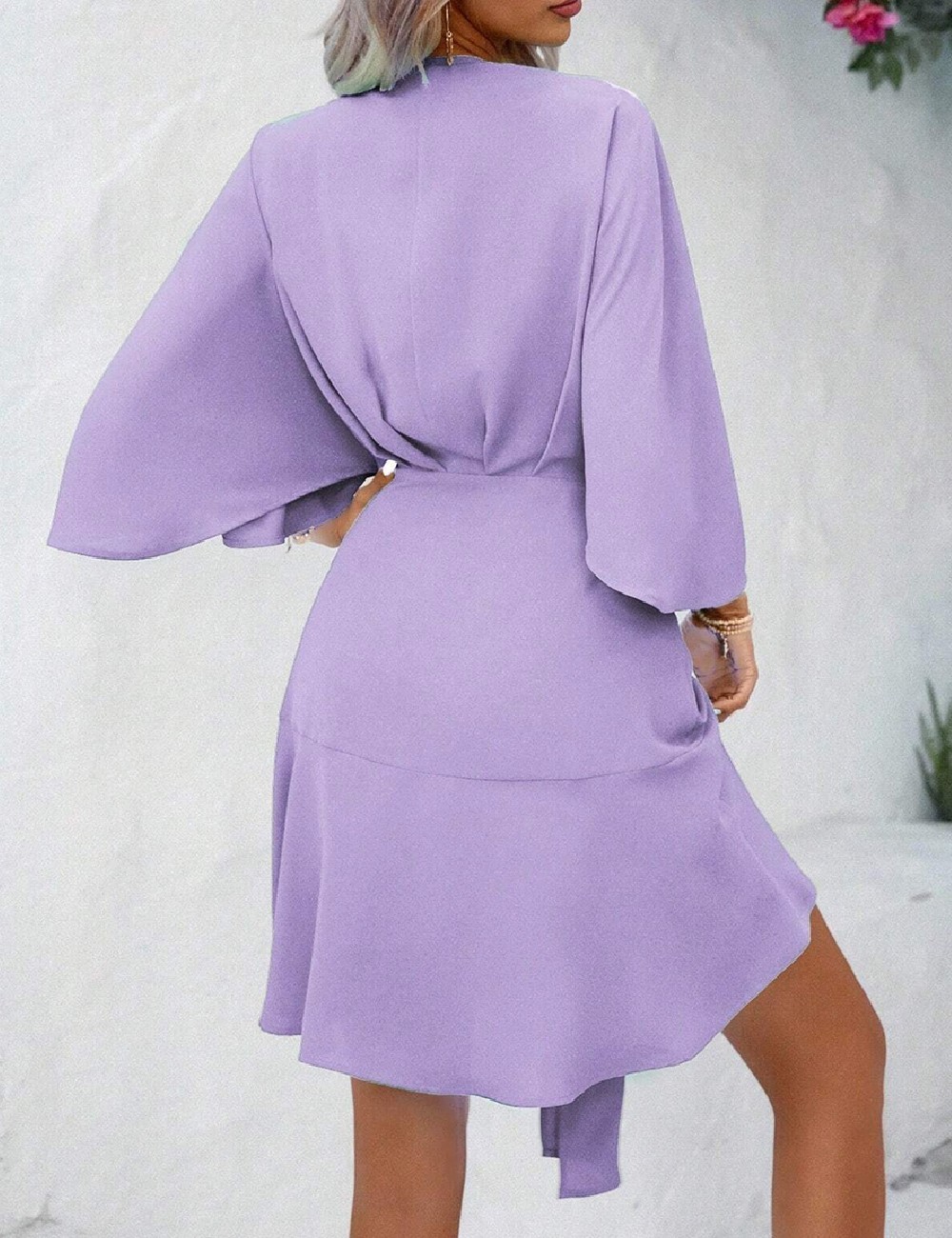 Rochie scurta SHEIN, mov - 1 | YEO