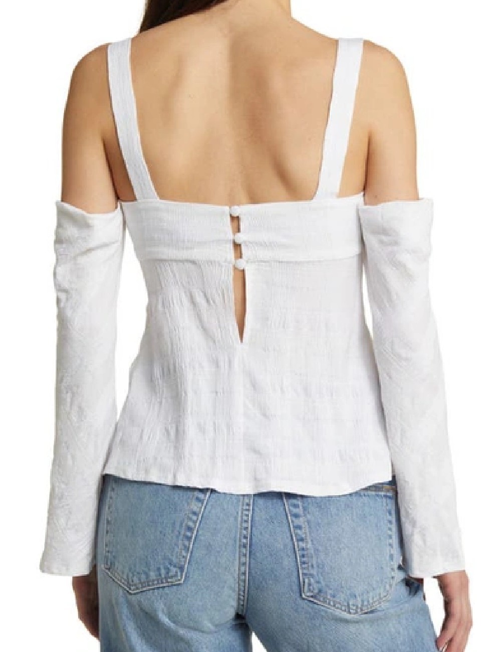 Bluza Top Shop, alb - 1 | YEO