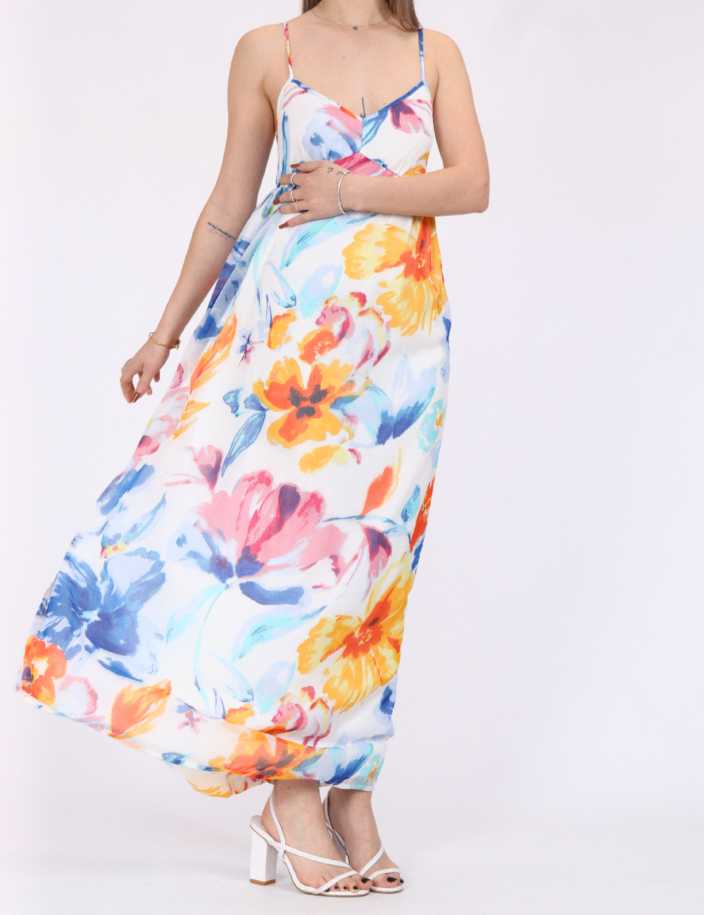 Rochie lunga Vero Moda, mix culori