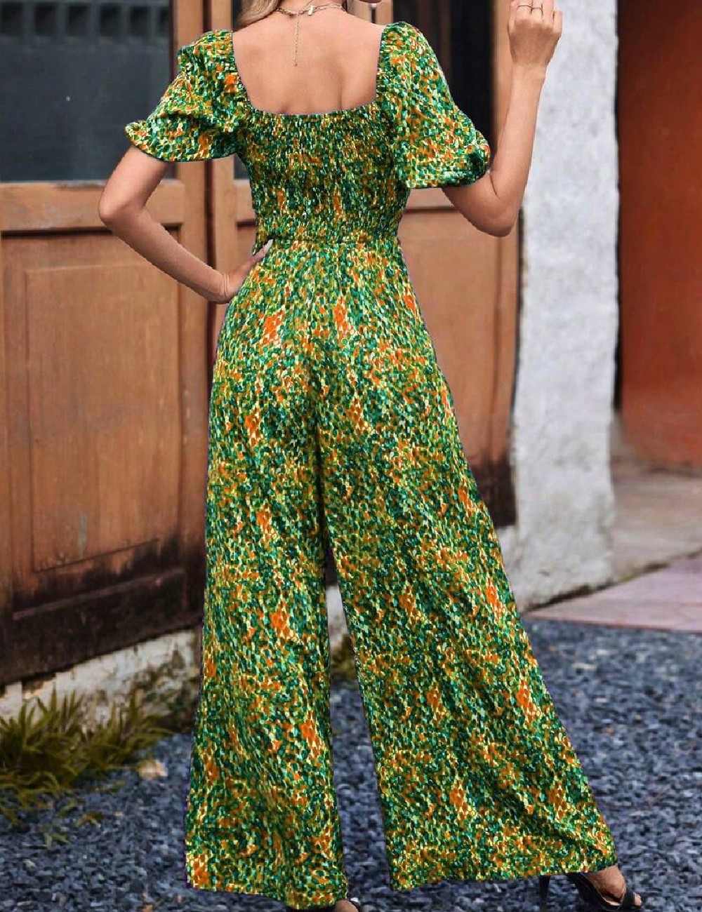 Salopeta SHEIN, verde - 1 | YEO