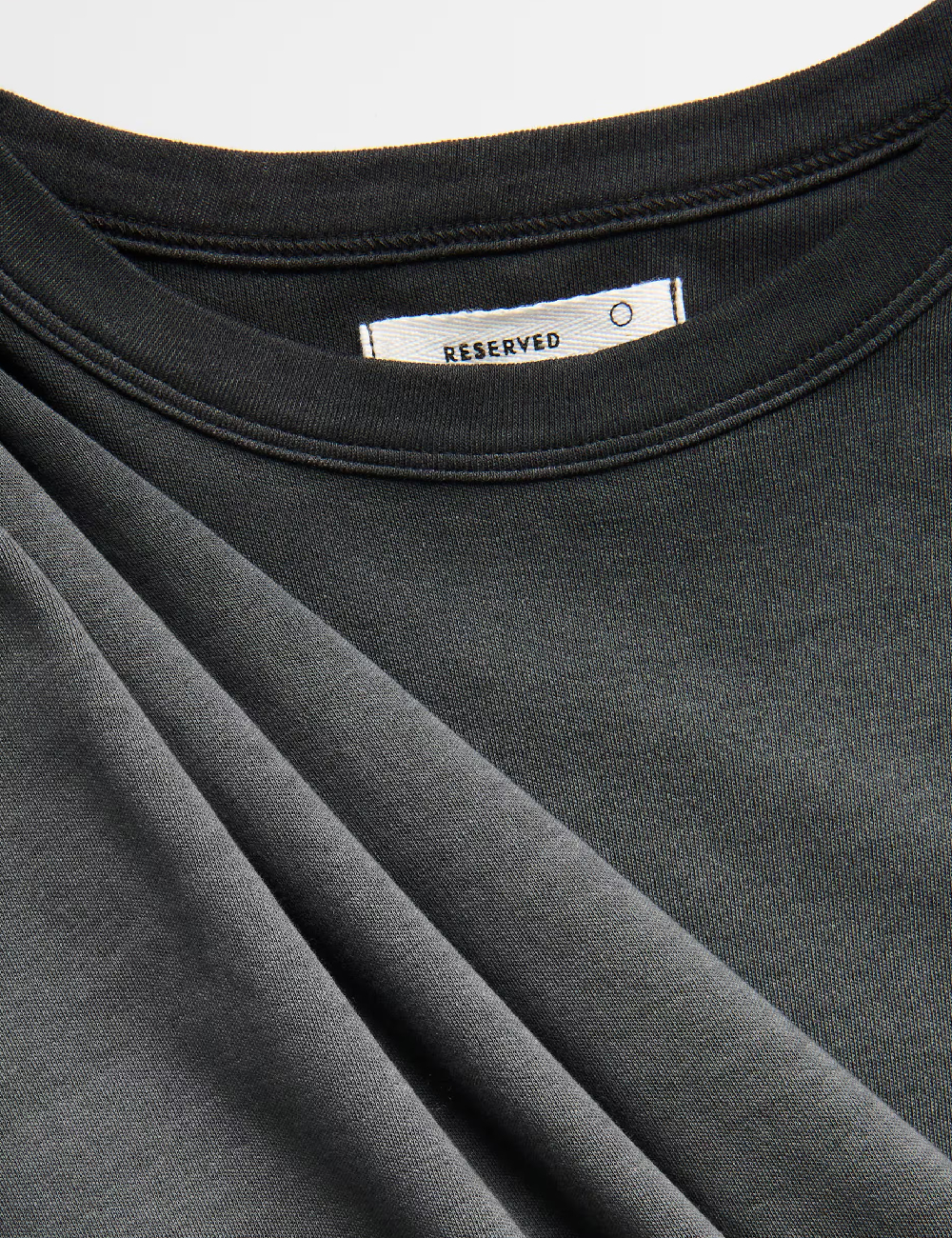 Tricou Reserved, gri - 1 | YEO