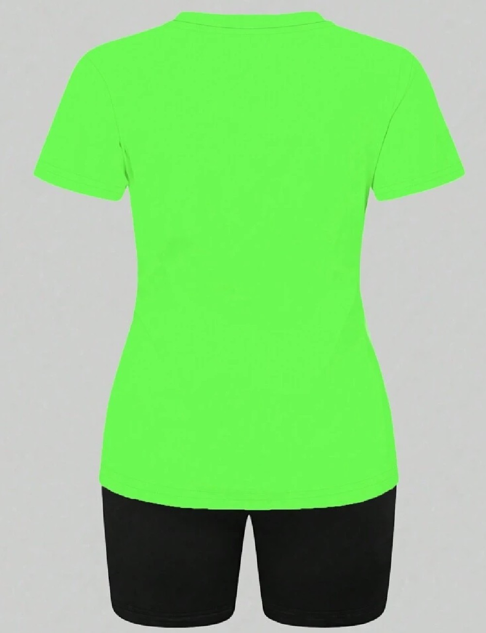 Compleu SHEIN, negru/verde - 1 | YEO