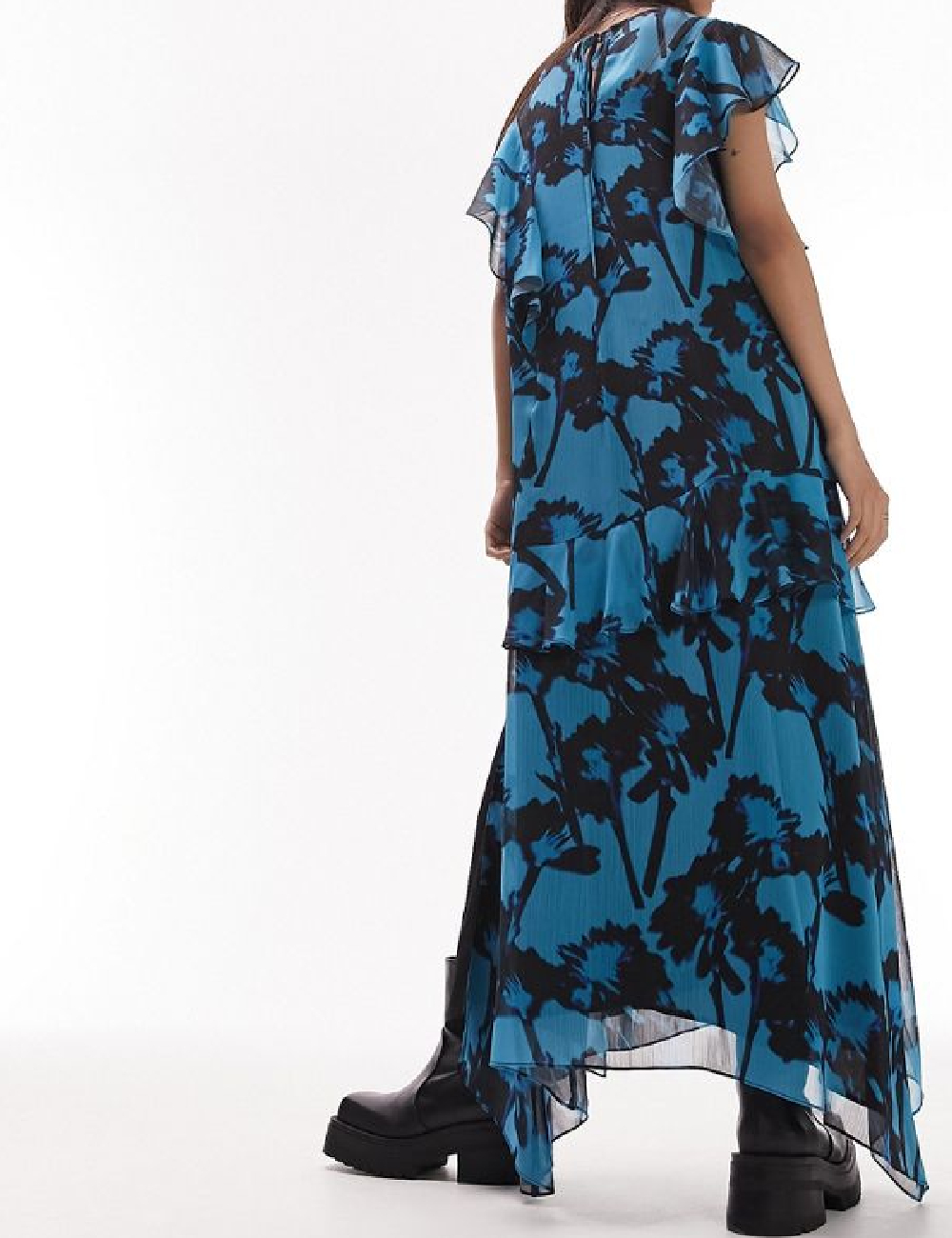 Rochie lunga Top Shop, albastru - 1 | YEO