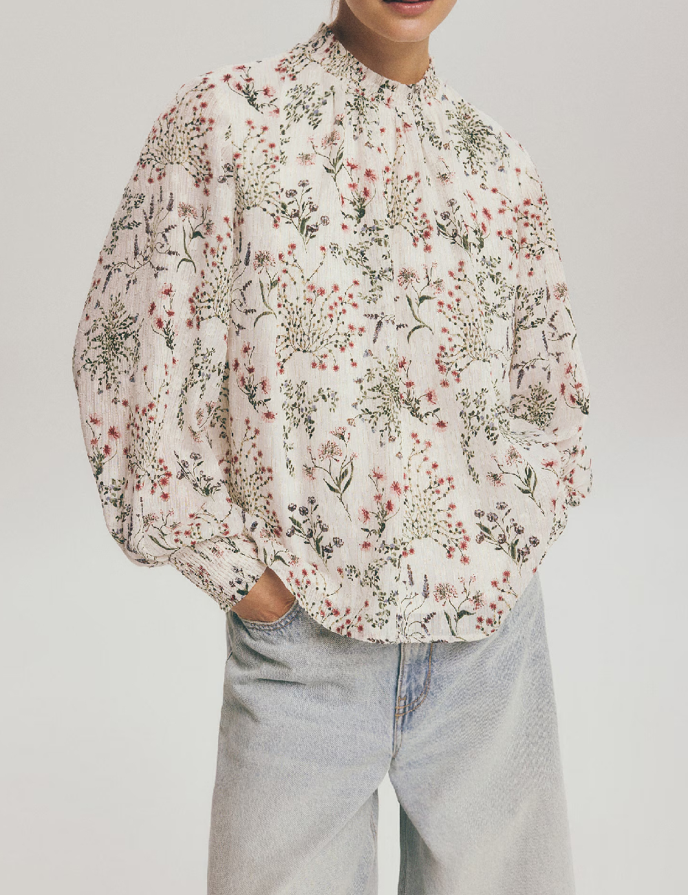 Bluza Reserved, floral print