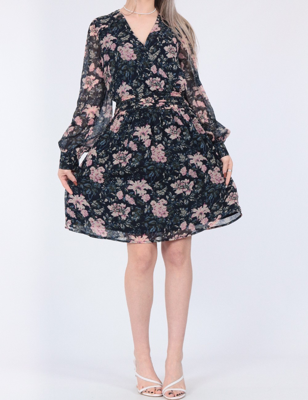 Rochie scurta Vero Moda, bleumarin - 1 | YEO