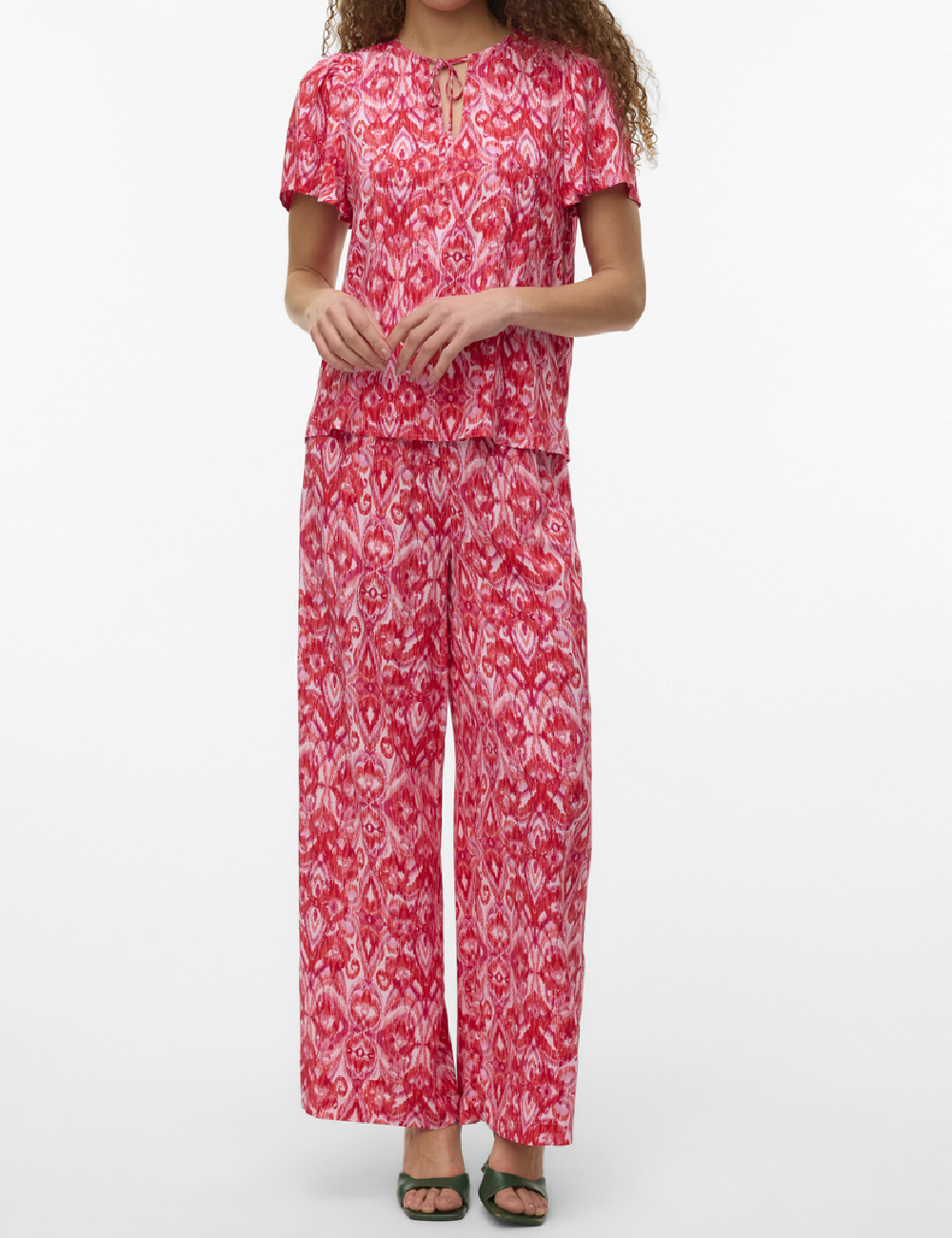 Pantaloni Vero Moda, roz