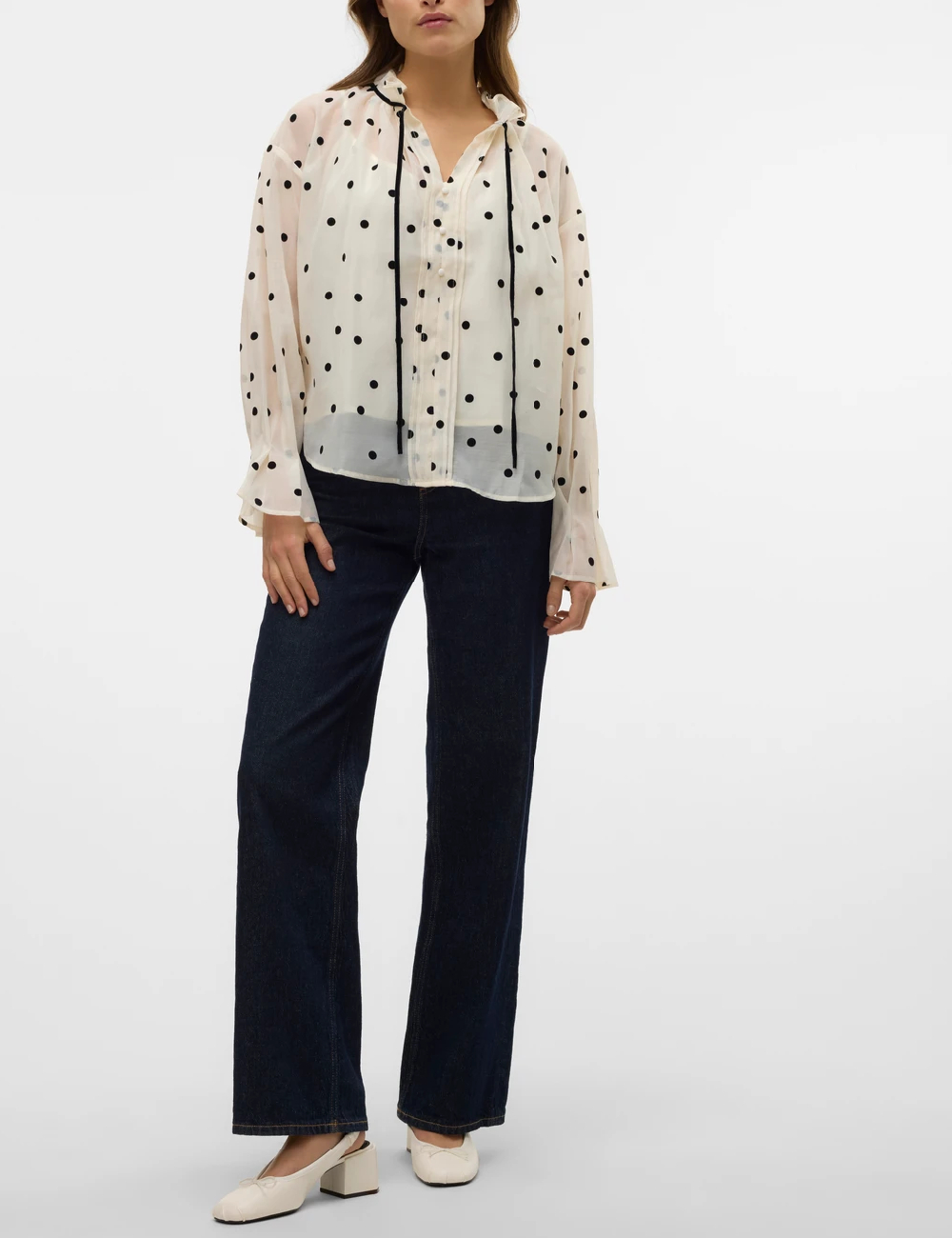 Camasa Vero Moda, crem