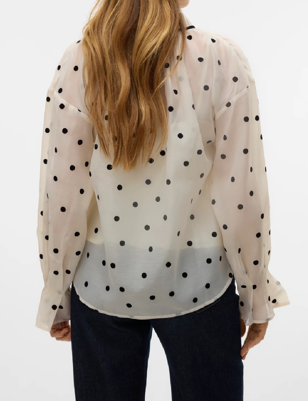 Camasa Vero Moda, crem - 1 | YEO