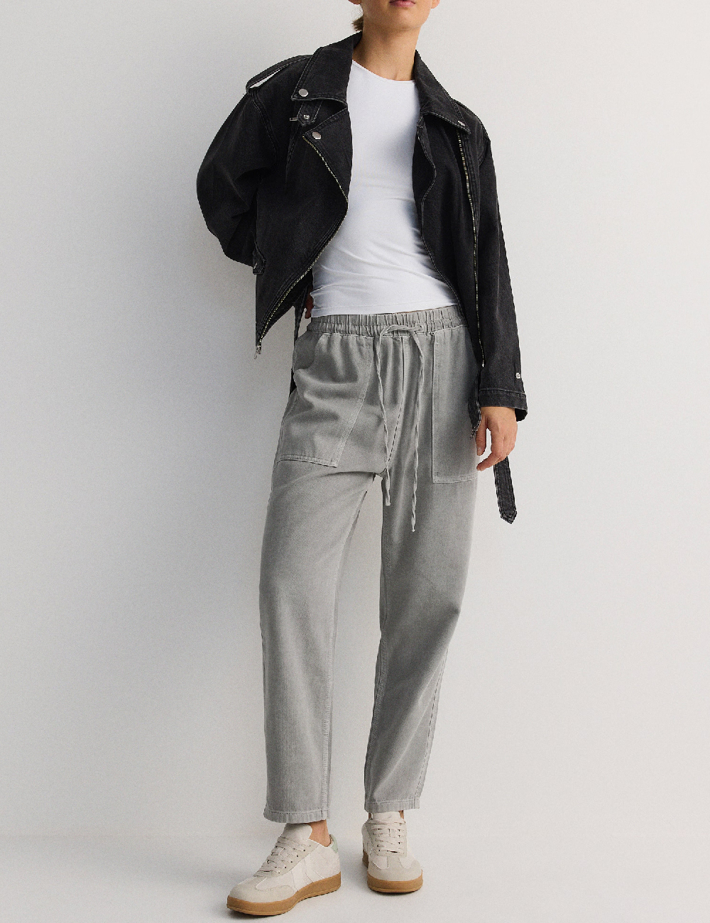 Pantaloni Reserved, gri