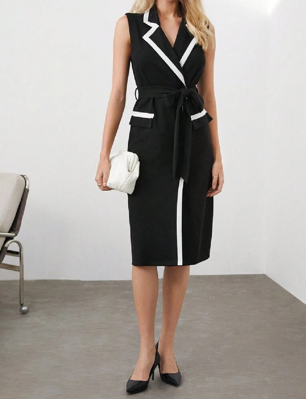 Rochie medie SHEIN, negru