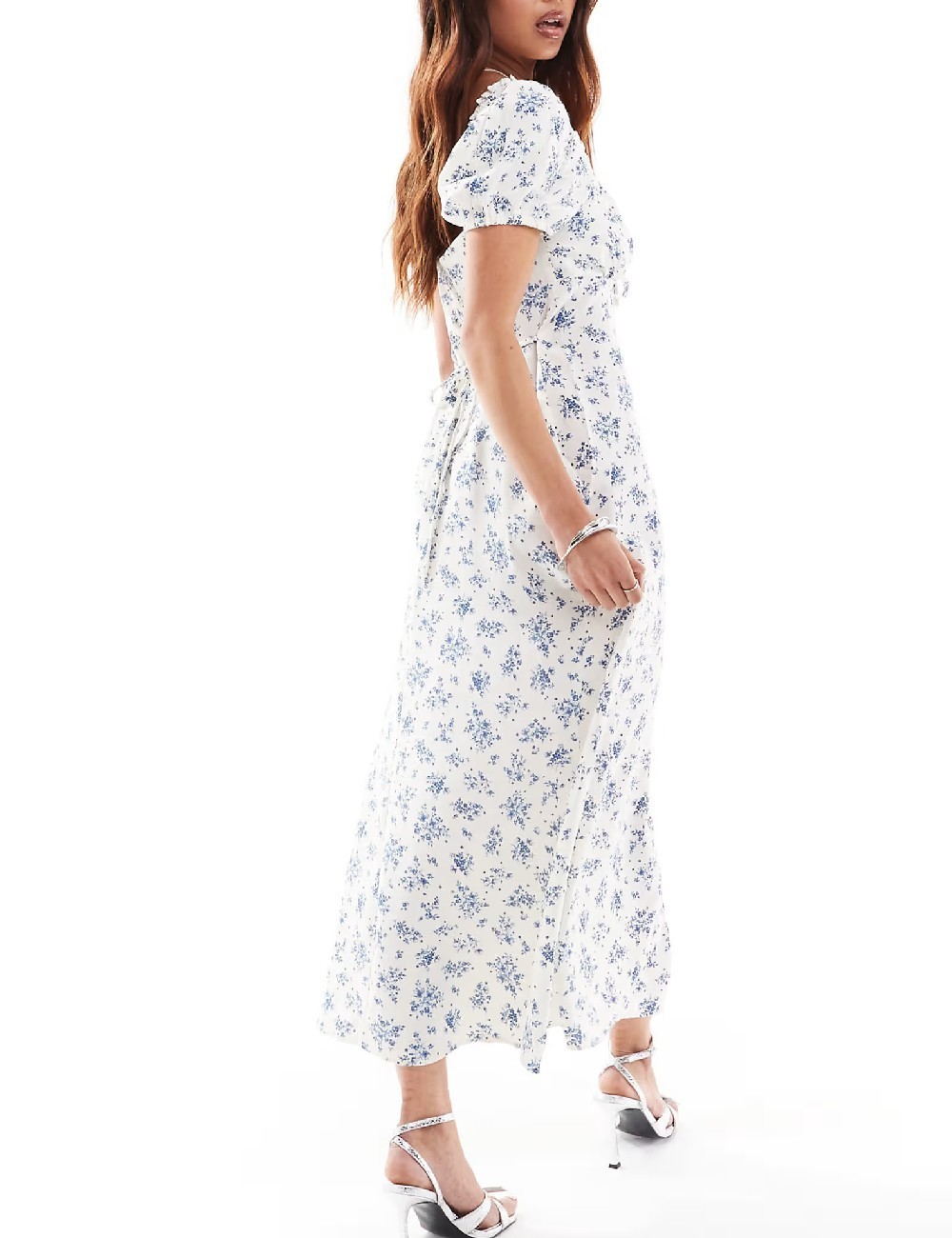 Rochie medie New look, crem - 1 | YEO