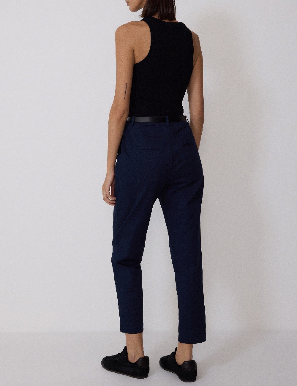 Pantaloni Reserved, bleumarin - 1 | YEO