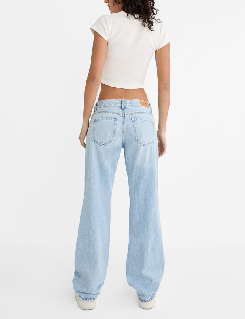 Blugi Stradivarius, albastru - 1 | YEO