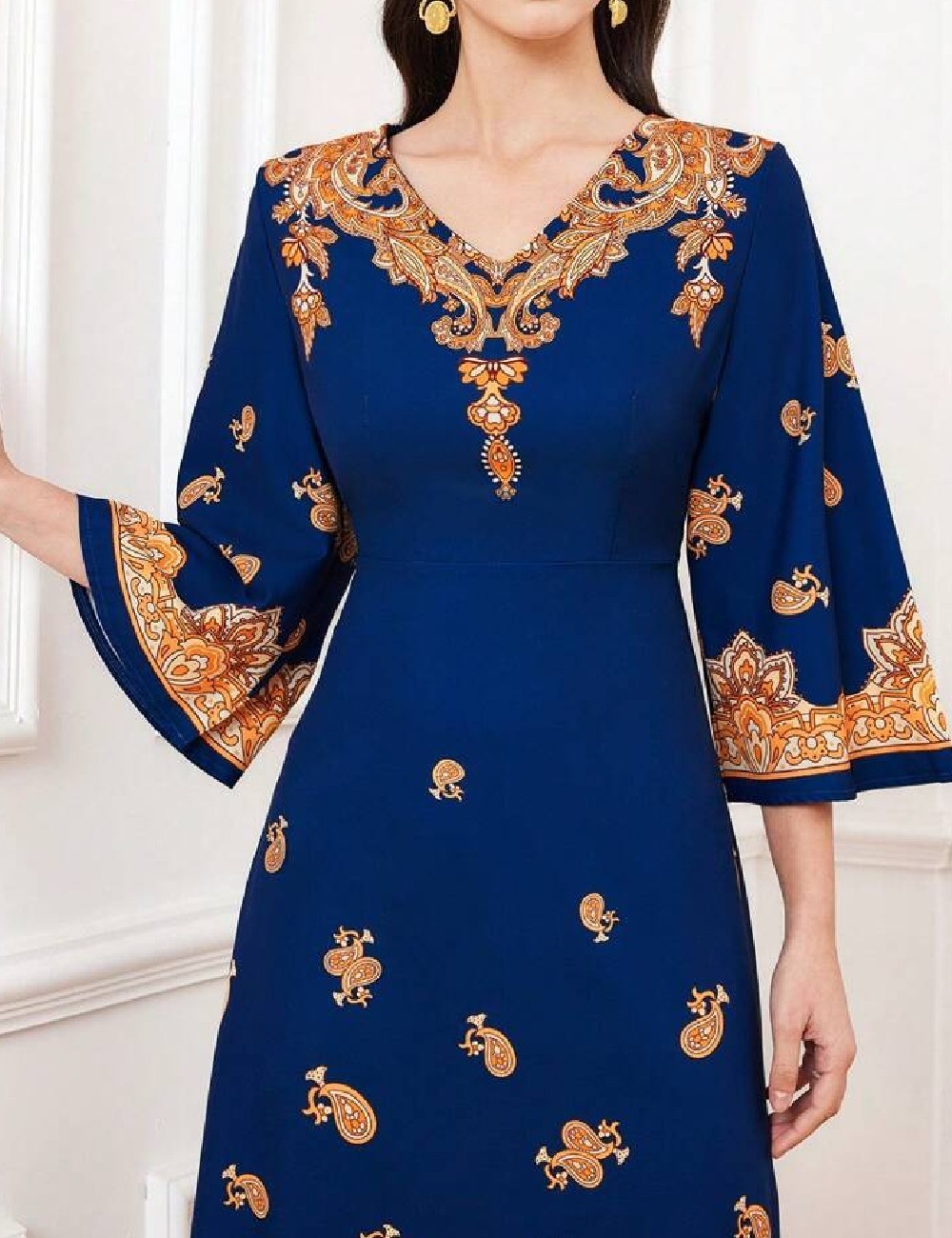 Rochie medie SHEIN, albastru - 1 | YEO