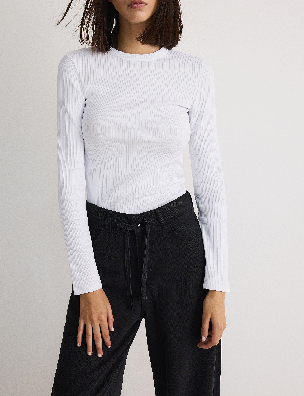 Bluza Reserved, alb