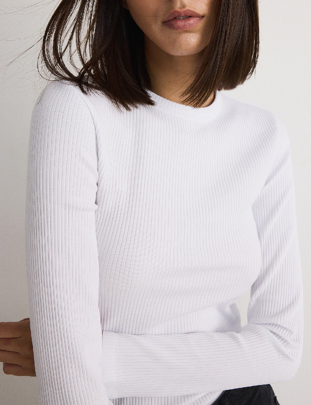 Bluza Reserved, alb - 1 | YEO
