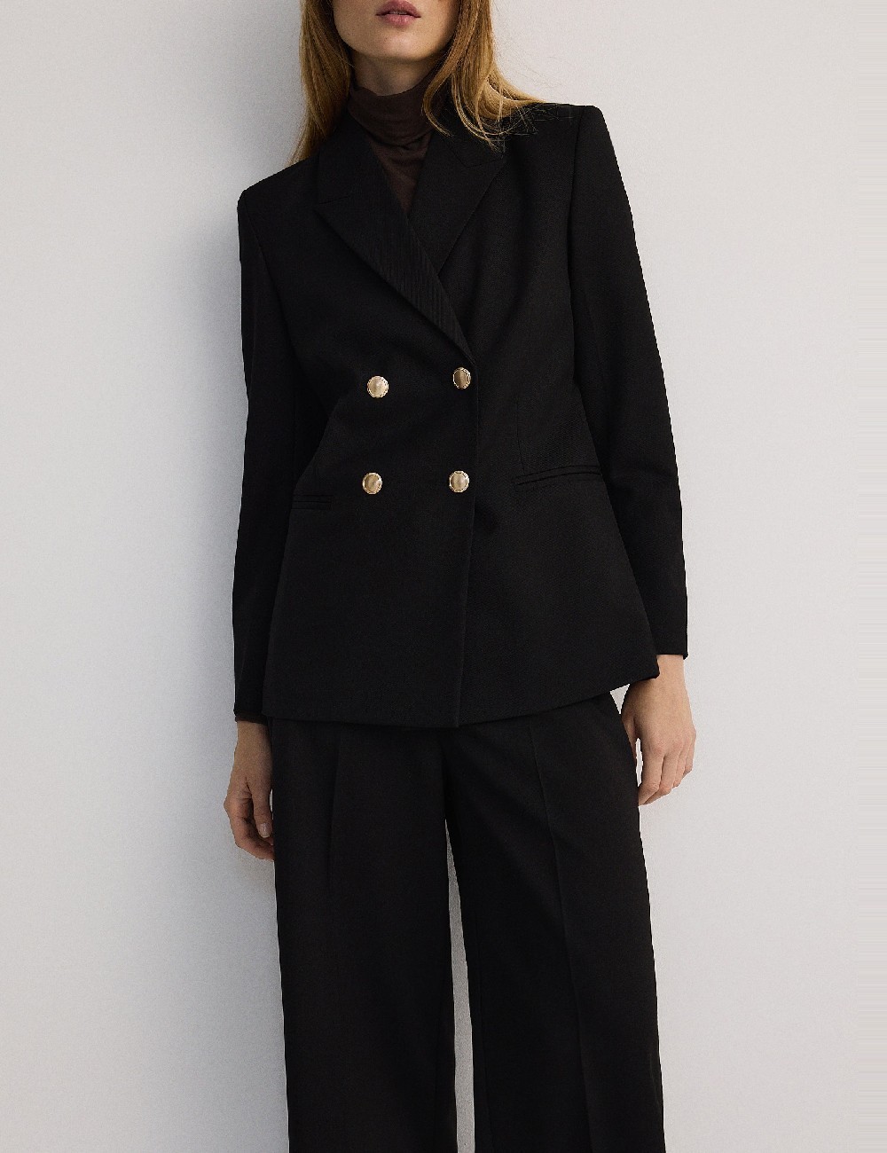 Sacou Reserved, negru - 1 | YEO