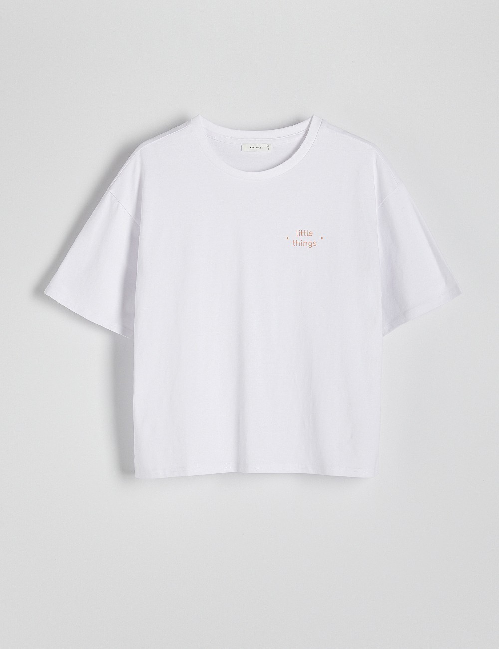 Tricou Reserved, alb - 1 | YEO