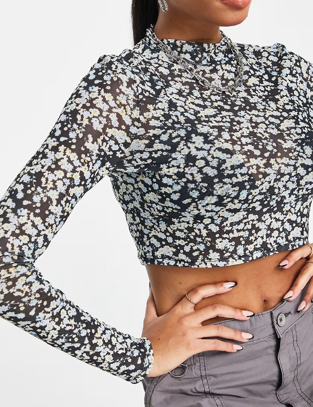 Top ASOS, floral print - 1 | YEO