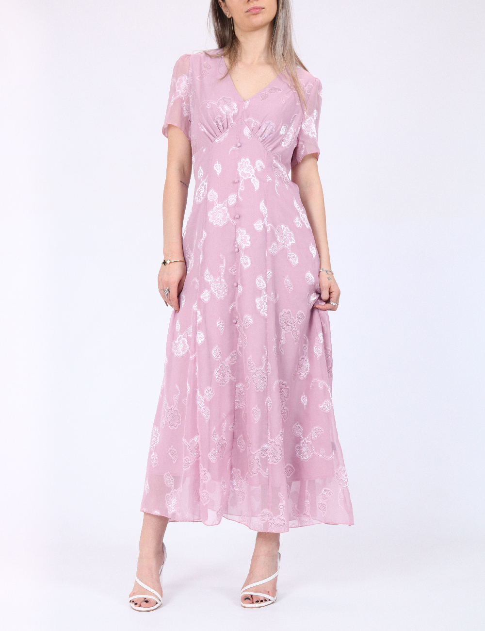 Rochie medie SHEIN, roz