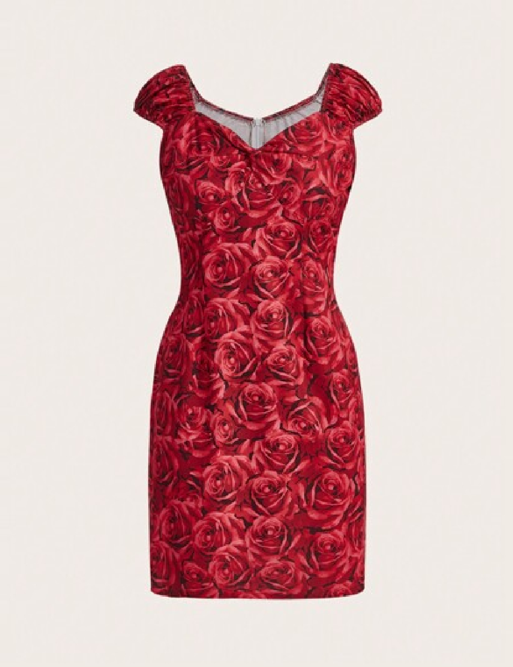 Rochie scurta SHEIN, rosu