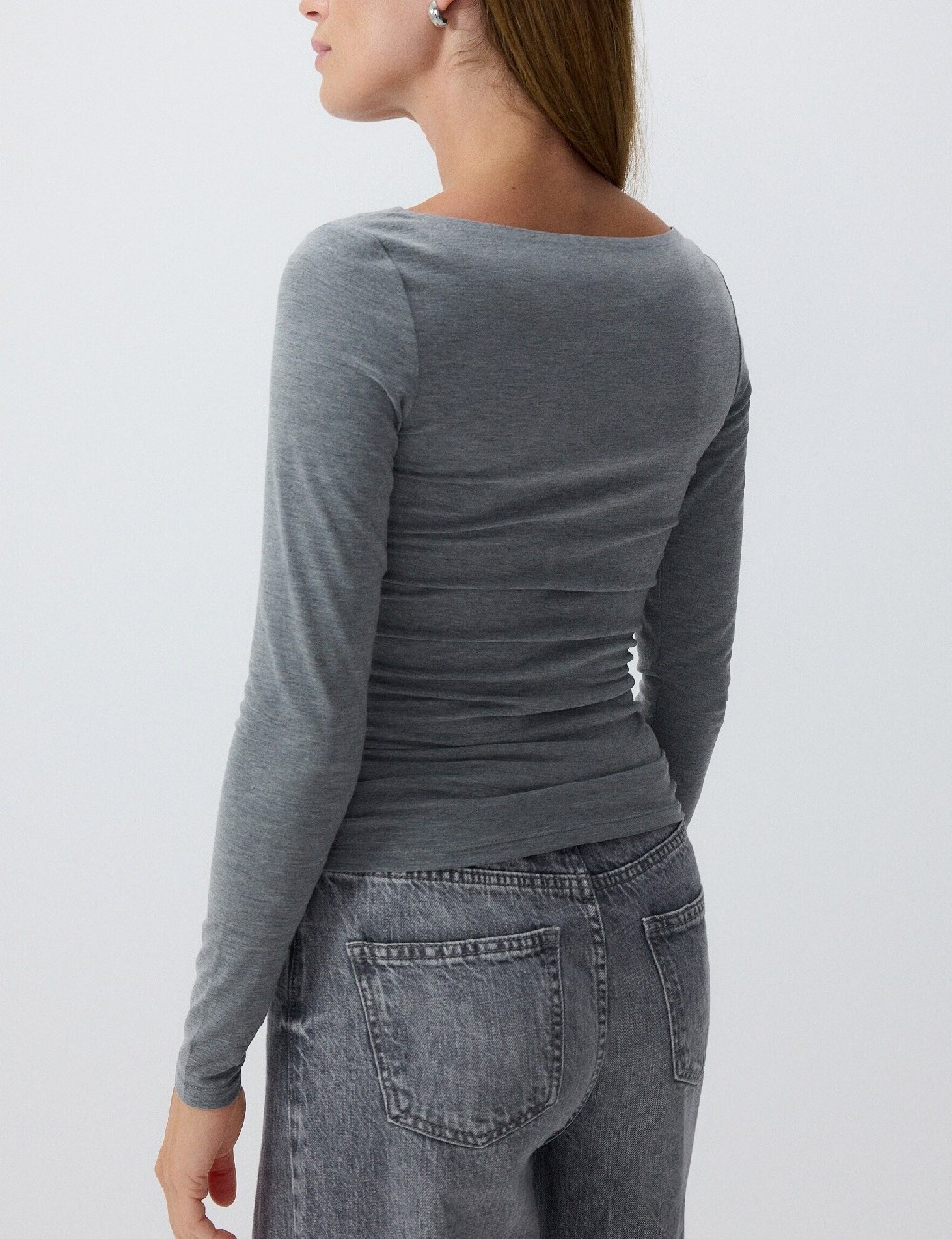 Bluza Reserved, gri - 1 | YEO