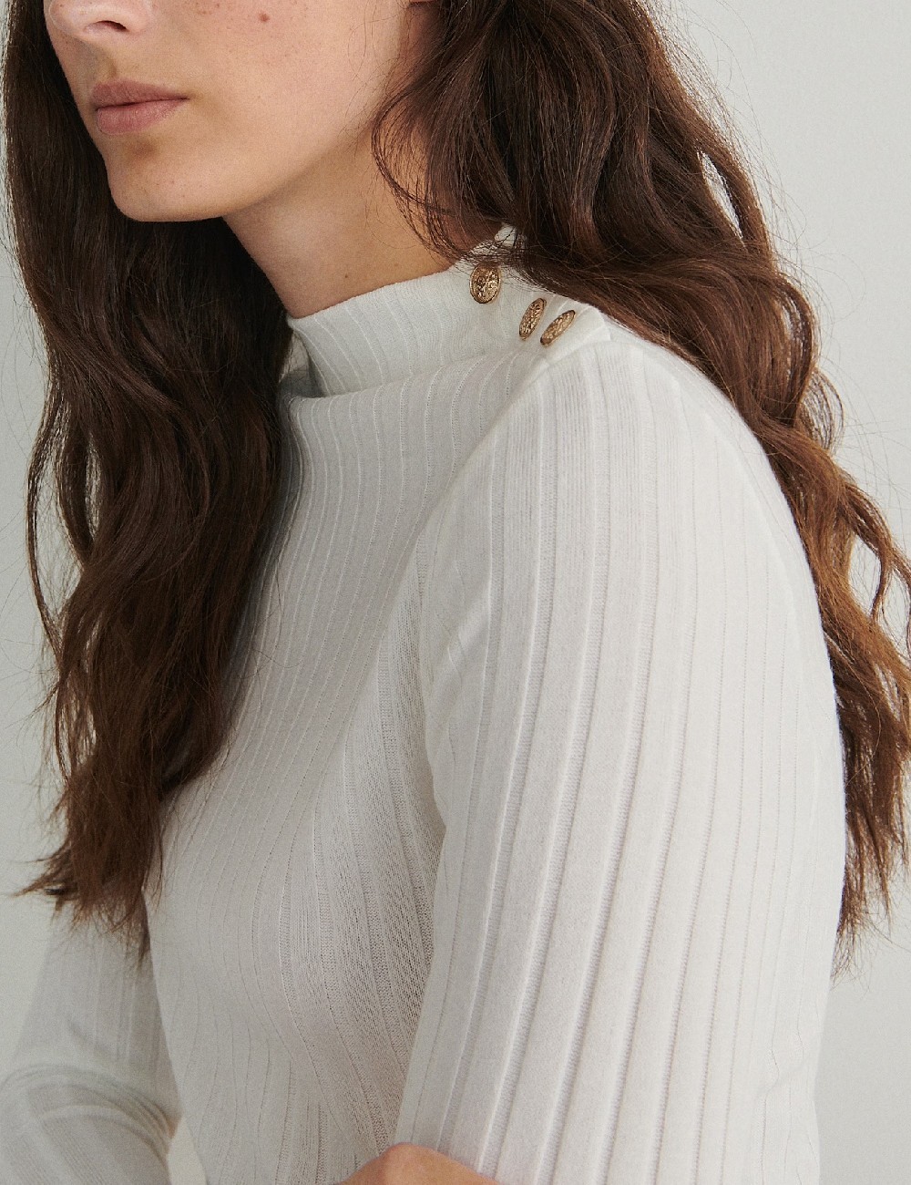 Bluza Reserved, alb - 1 | YEO