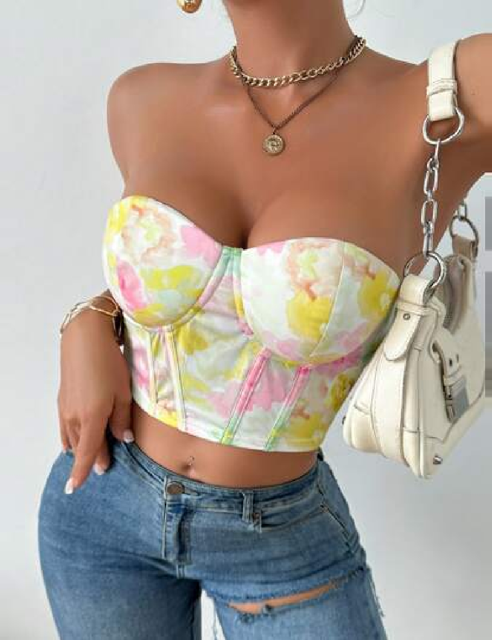 Top SHEIN, mix culori