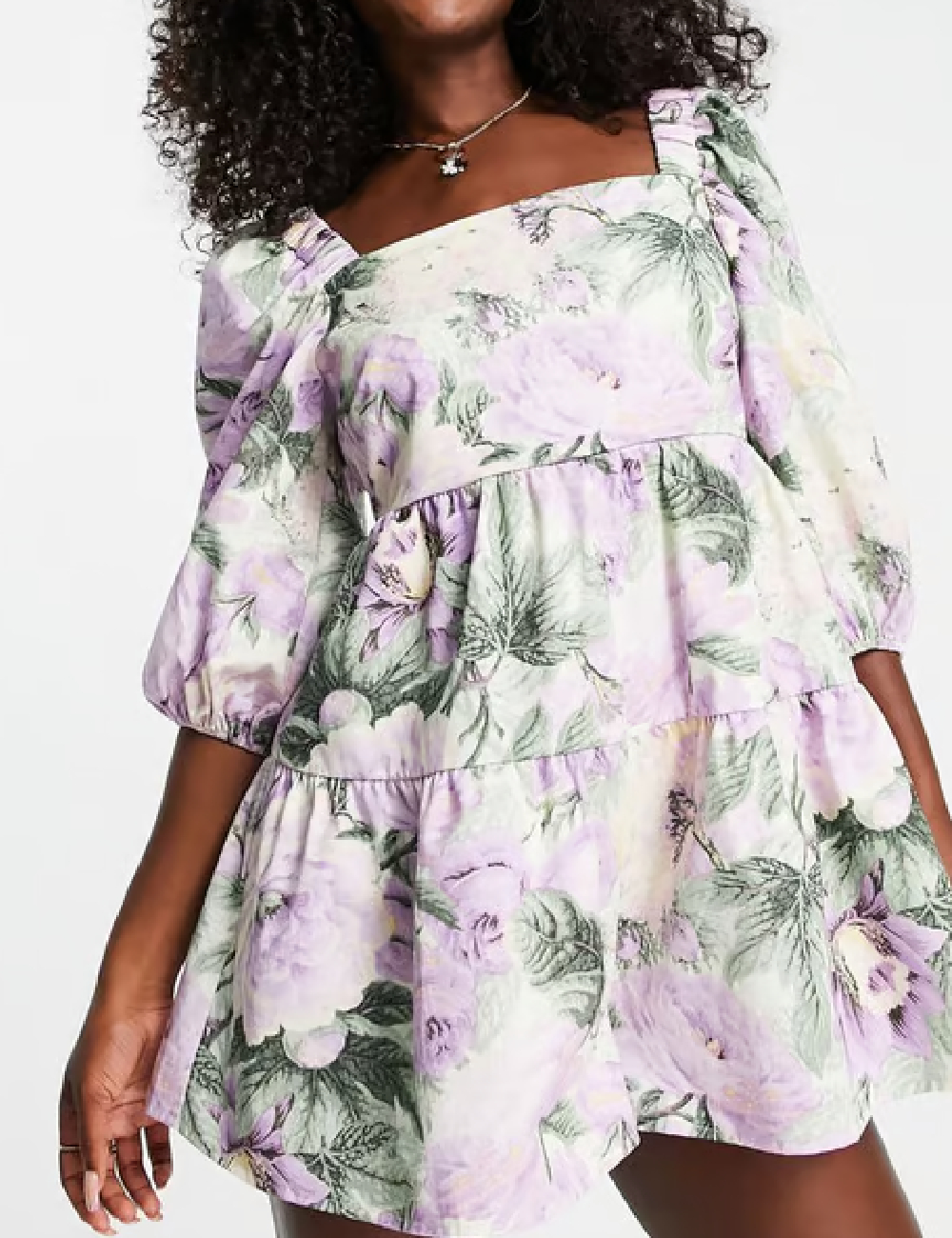 Salopeta ASOS, floral print