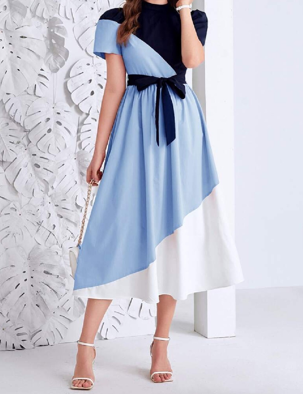 Rochie medie SHEIN, albastru - 1 | YEO