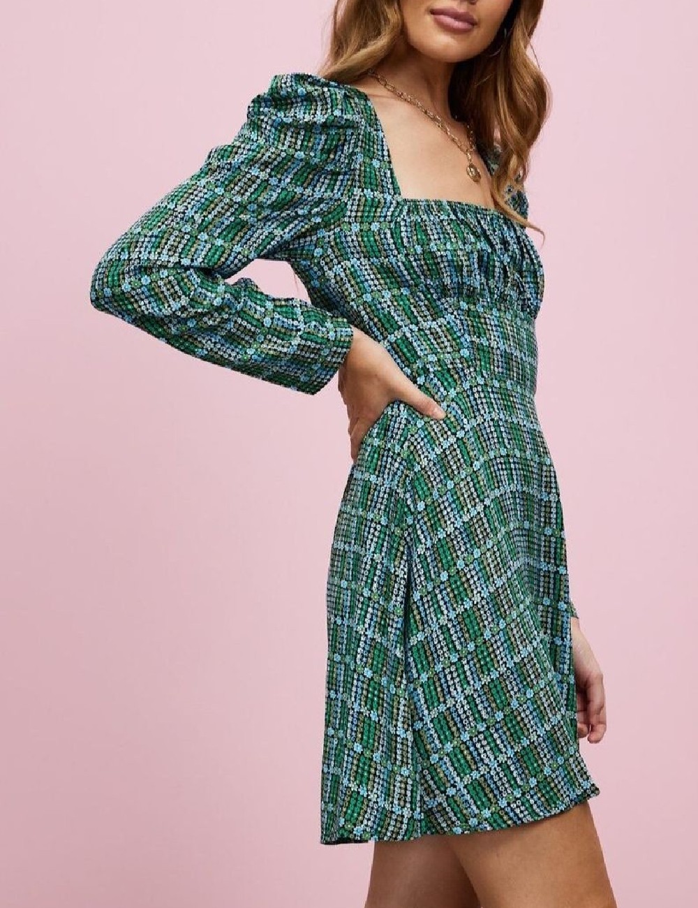 Rochie scurta Miss Selfridge, floral print - 1 | YEO