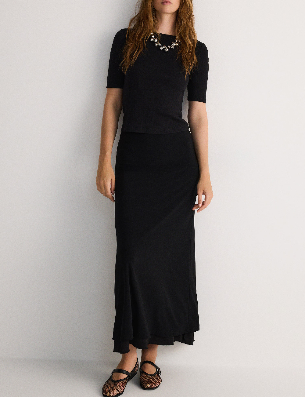 Tricou Reserved, negru