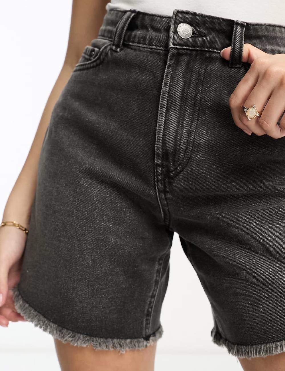 Pantaloni scurti Miss Selfridge, gri - 1 | YEO