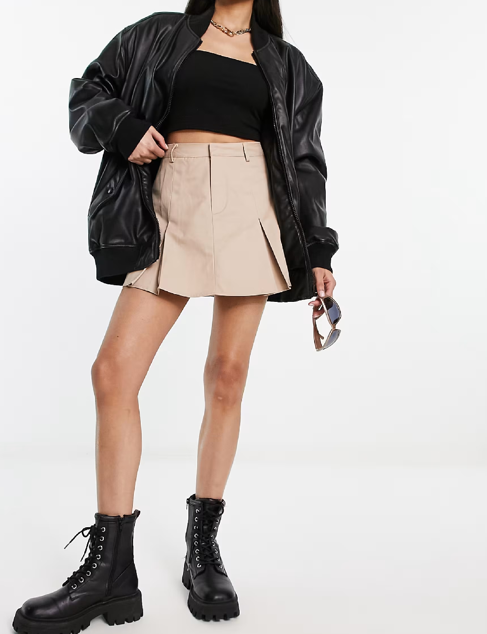 Fusta Public Desire, crem