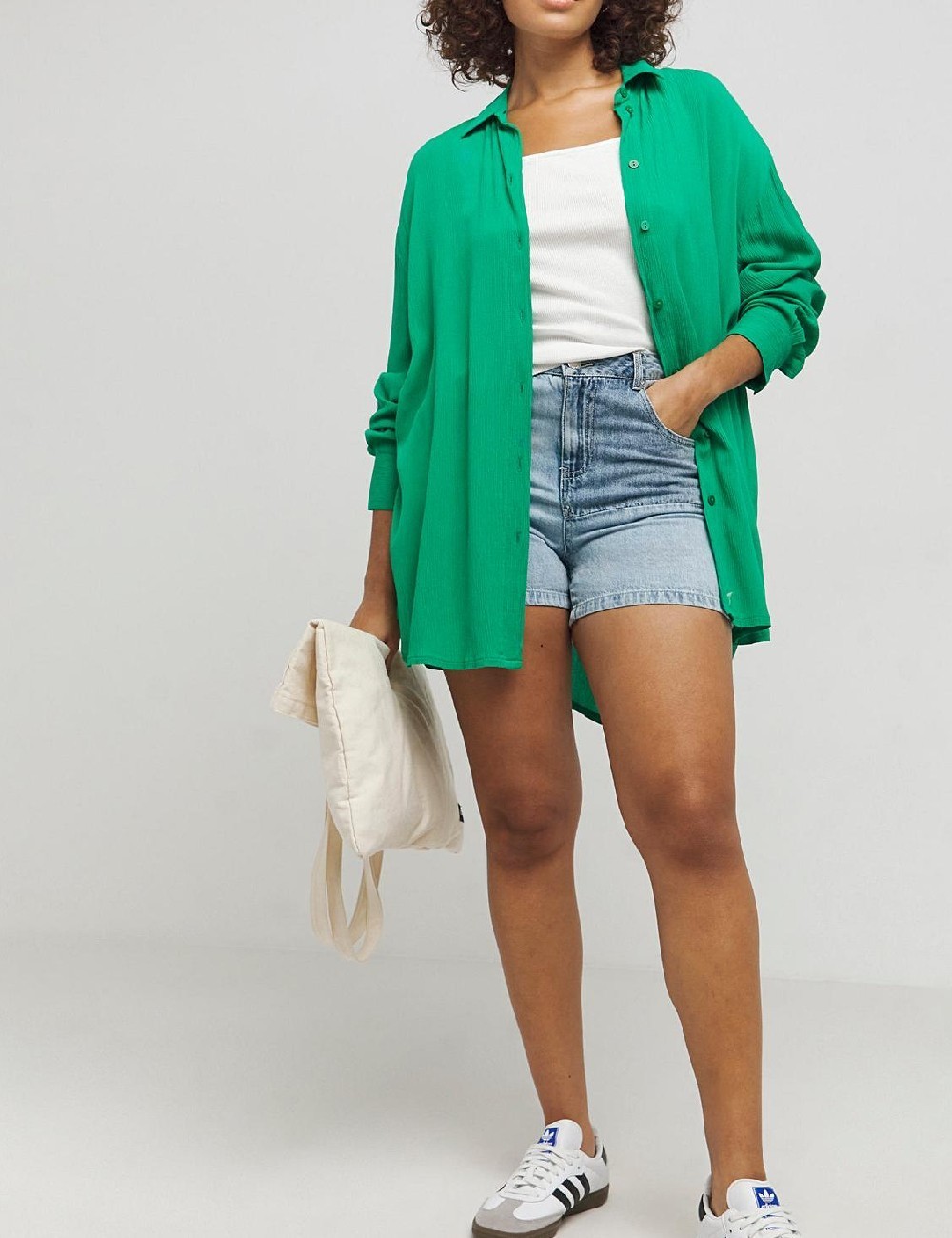 Camasa Simply Be, verde - 1 | YEO