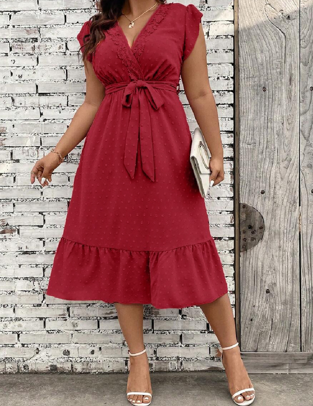 Rochie medie SHEIN CURVE, visiniu