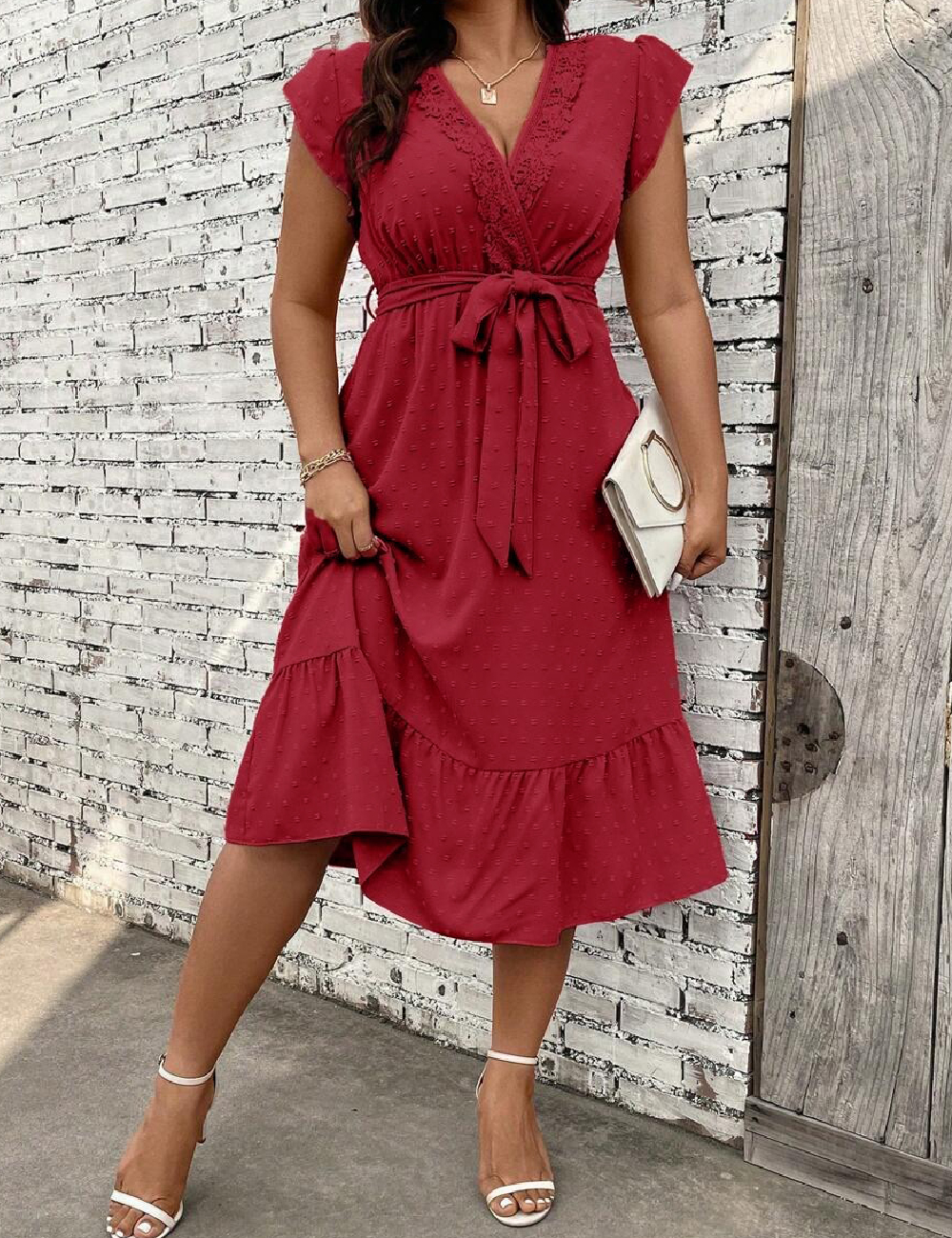 Rochie medie SHEIN CURVE, visiniu - 1 | YEO