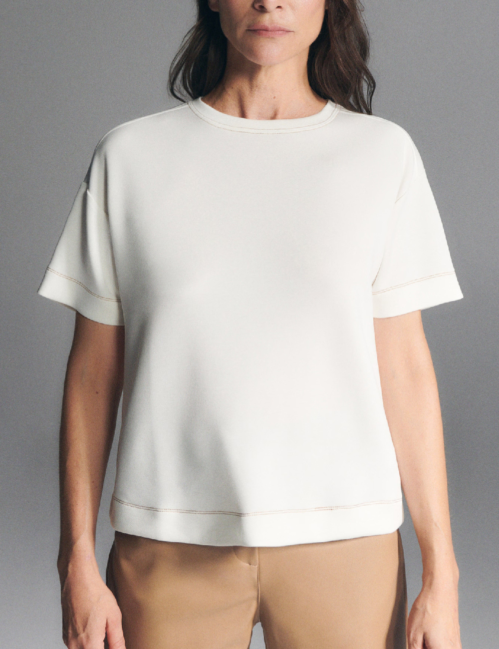 Tricou Reserved, alb