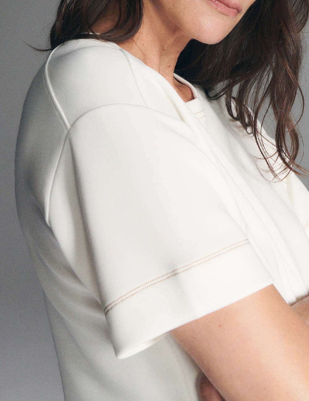 Tricou Reserved, alb - 1 | YEO