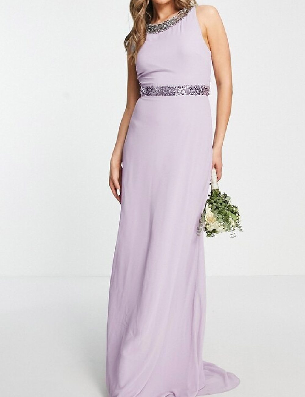 Rochie lunga TFNC London, mov